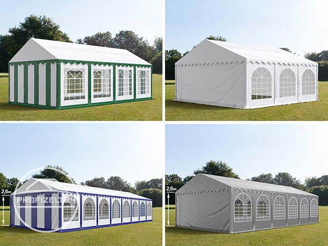 Ein Faltpavillon ist schnell aufgebaut