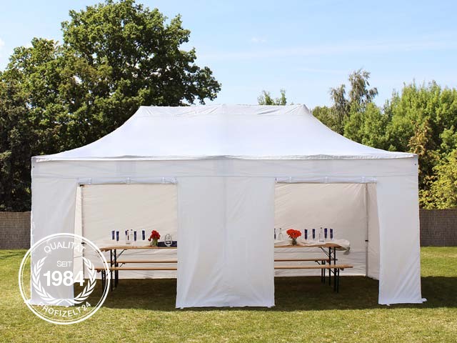 Festlich und edel: Faltpavillons.
