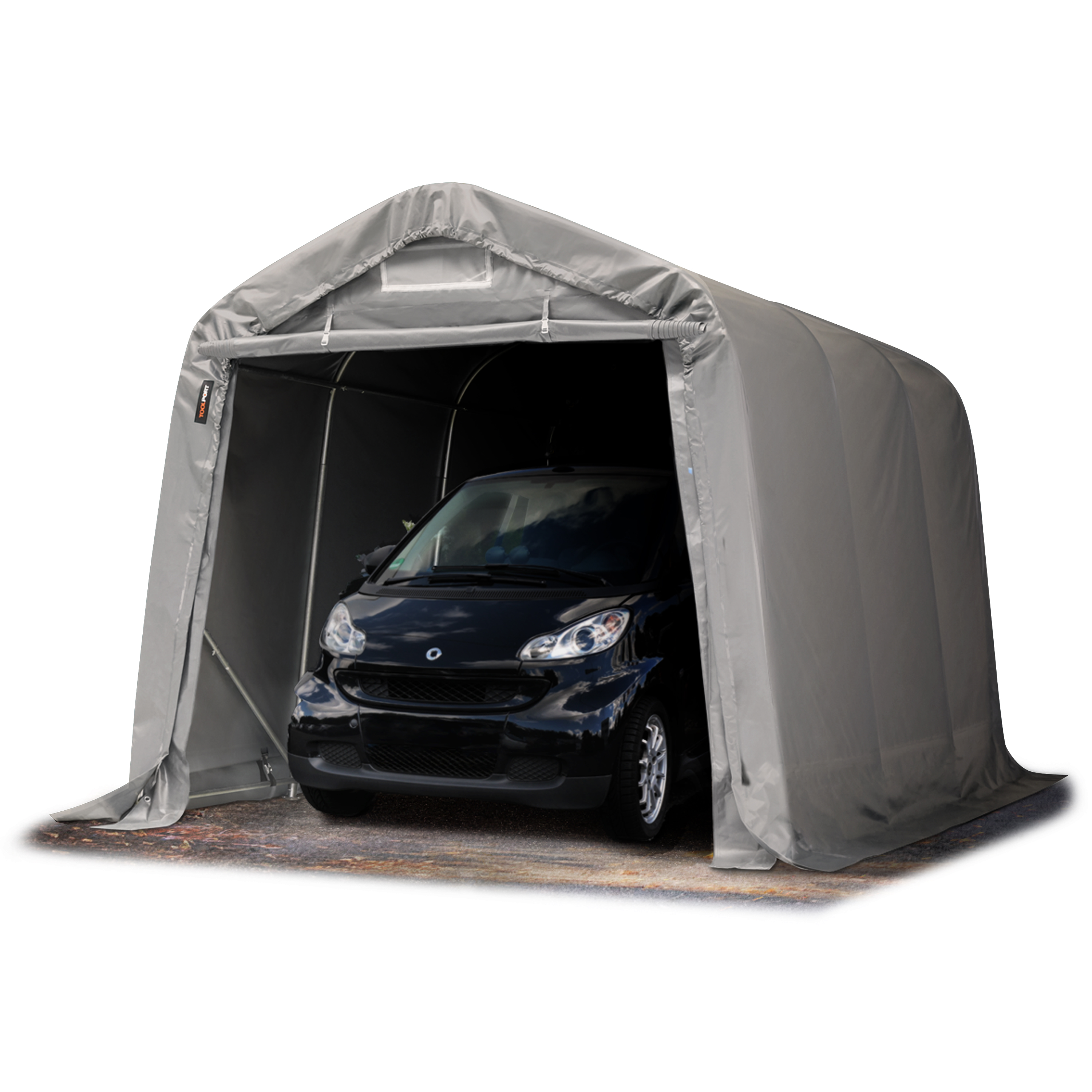 Tente Abri Voiture Garage PRO 36x72x268m PVC Vert