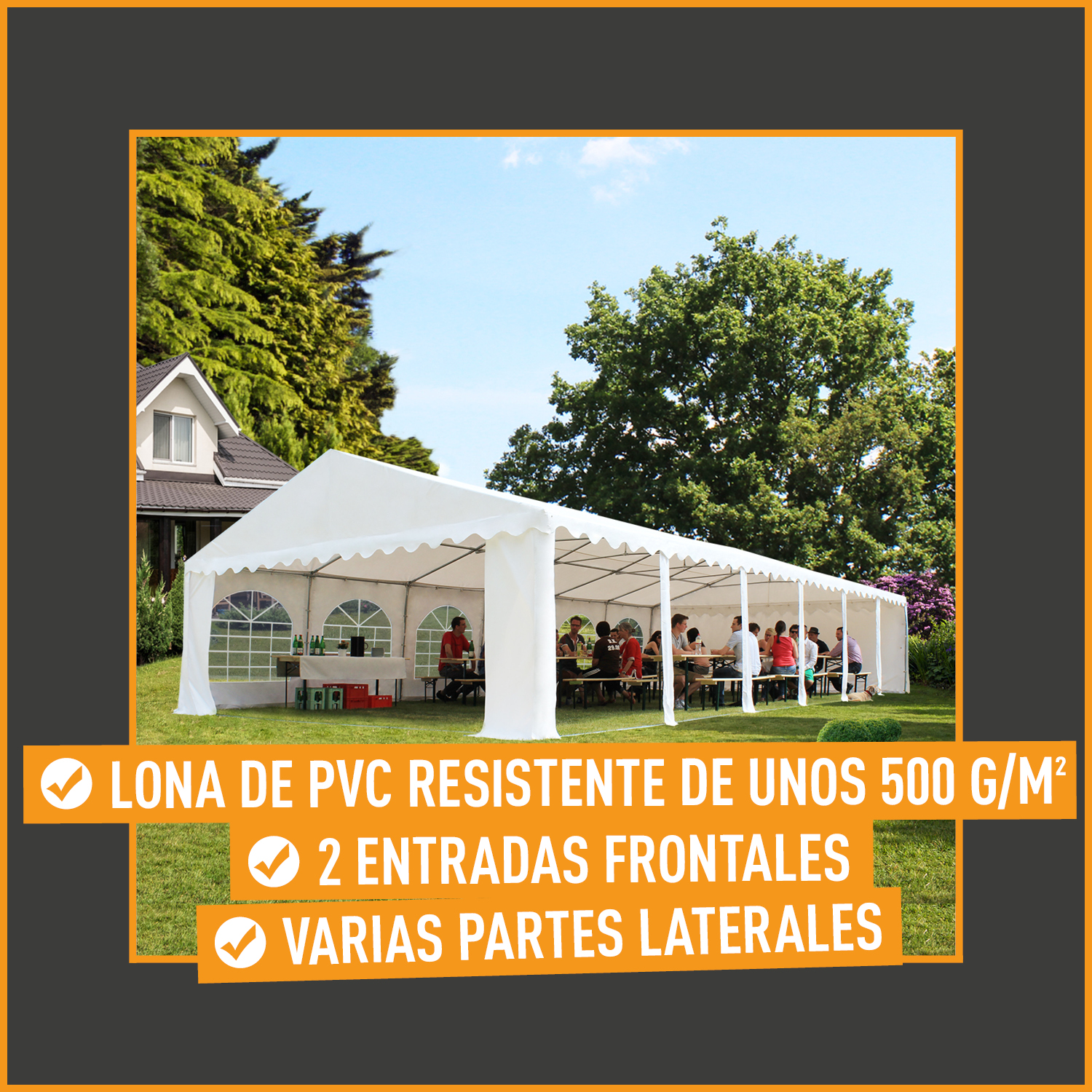 Carpa para fiestas