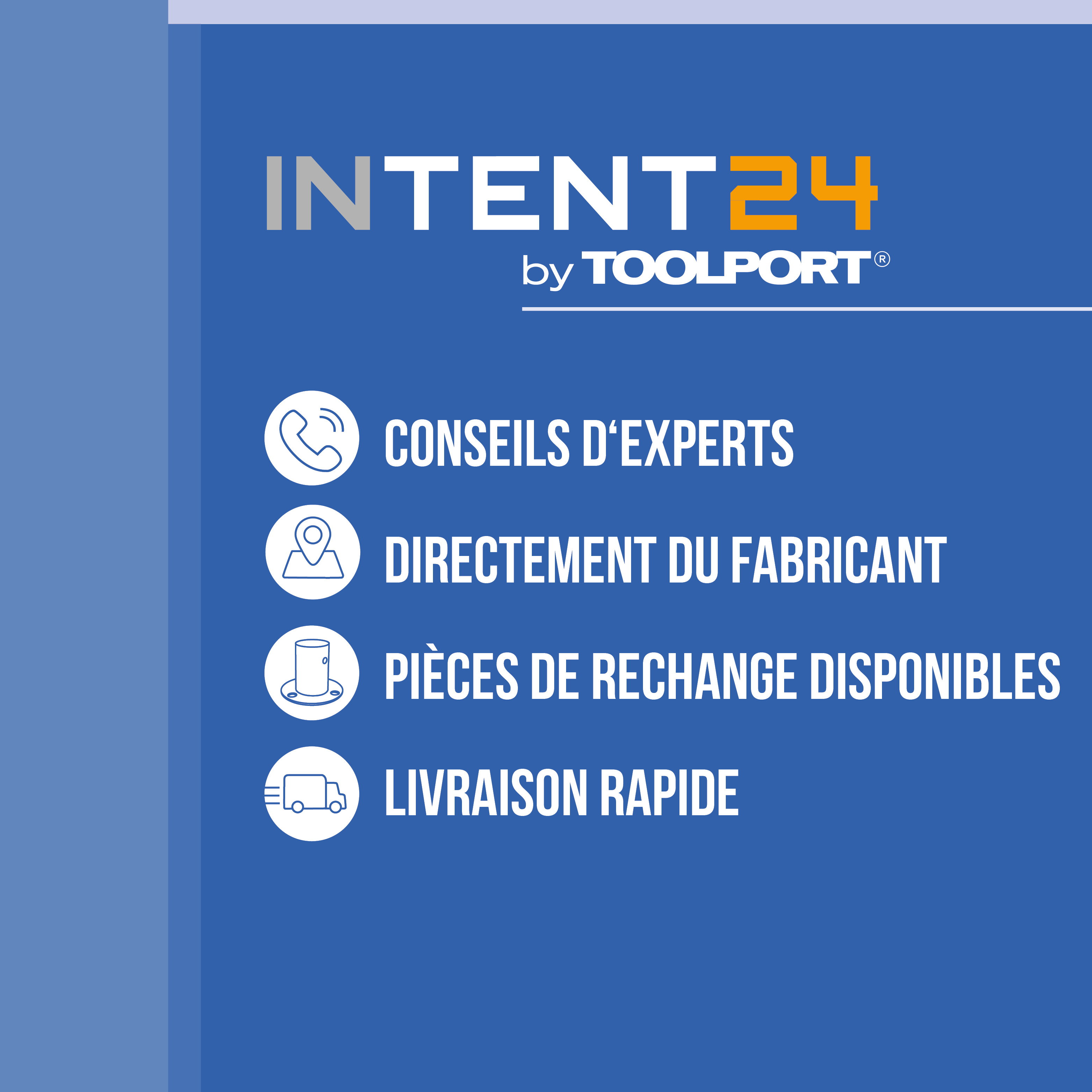 TOOLPORT Tente de stockage 4x8 m abri bâche PVC 700 N imperméable gris